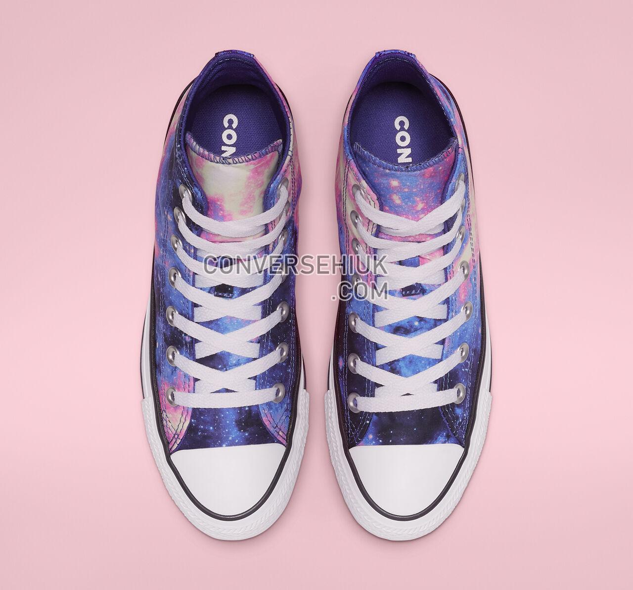 Converse Chuck Taylor All Star Miss Galaxy High Top Lapis Blue/Black/Barely Rose 565208F Shoes