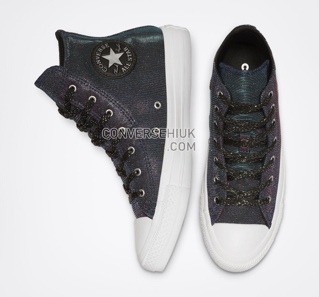 Converse Chuck Taylor All Star Starware High Top Laser Black/Pink/Pure Silver 564911F Shoes