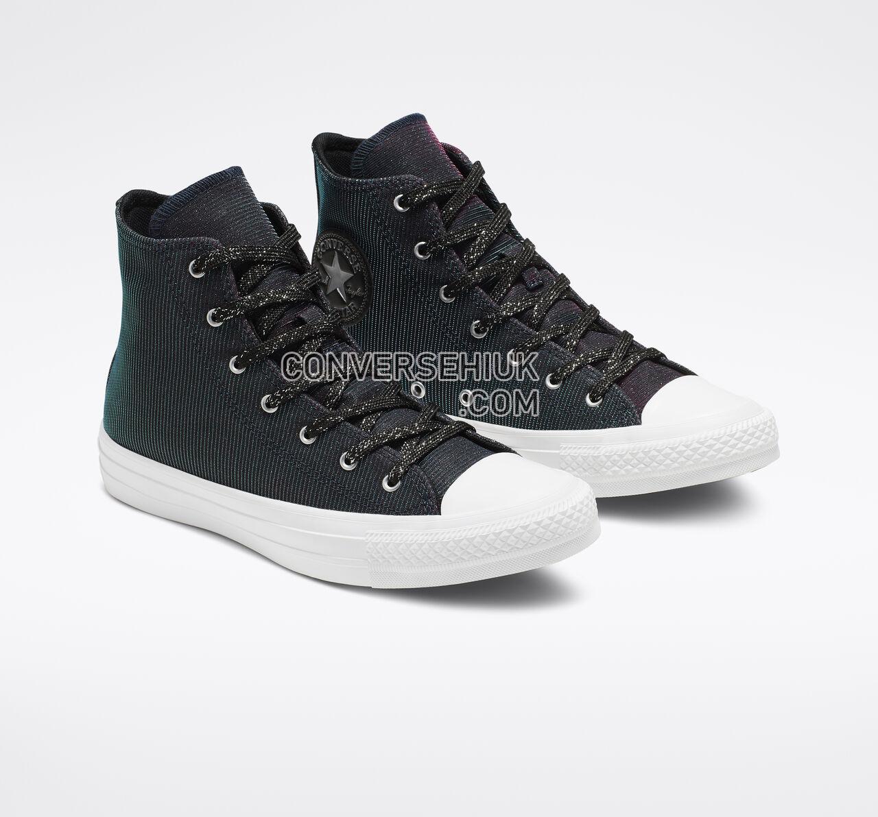 Converse Chuck Taylor All Star Starware High Top Laser Black/Pink/Pure Silver 564911F Shoes