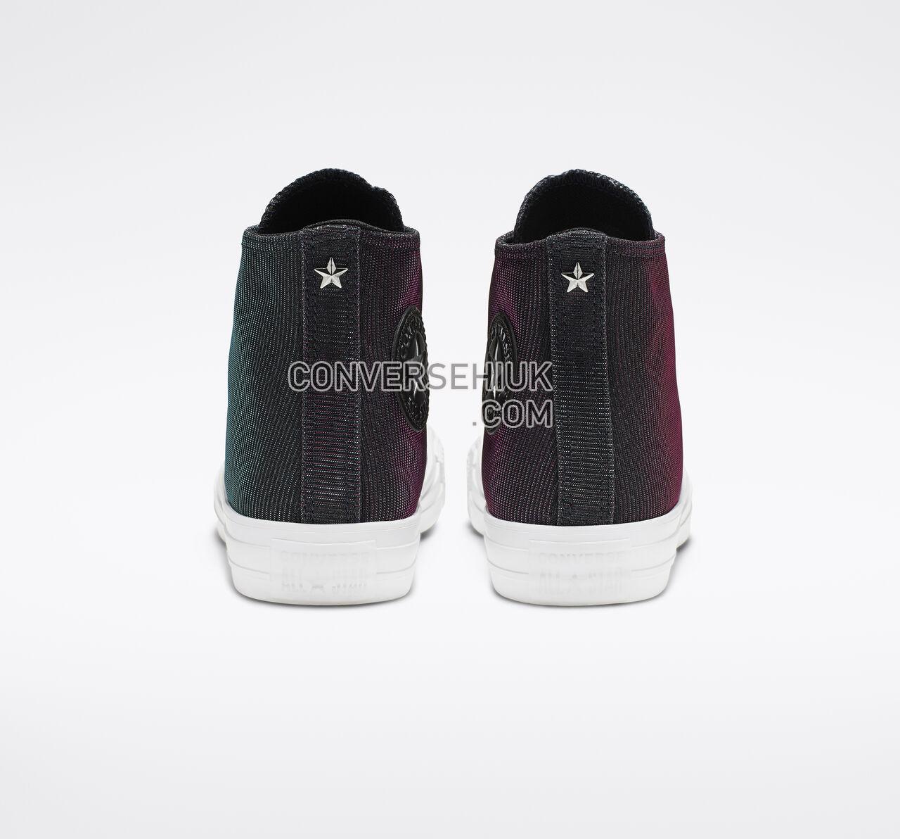 Converse Chuck Taylor All Star Starware High Top Laser Black/Pink/Pure Silver 564911F Shoes