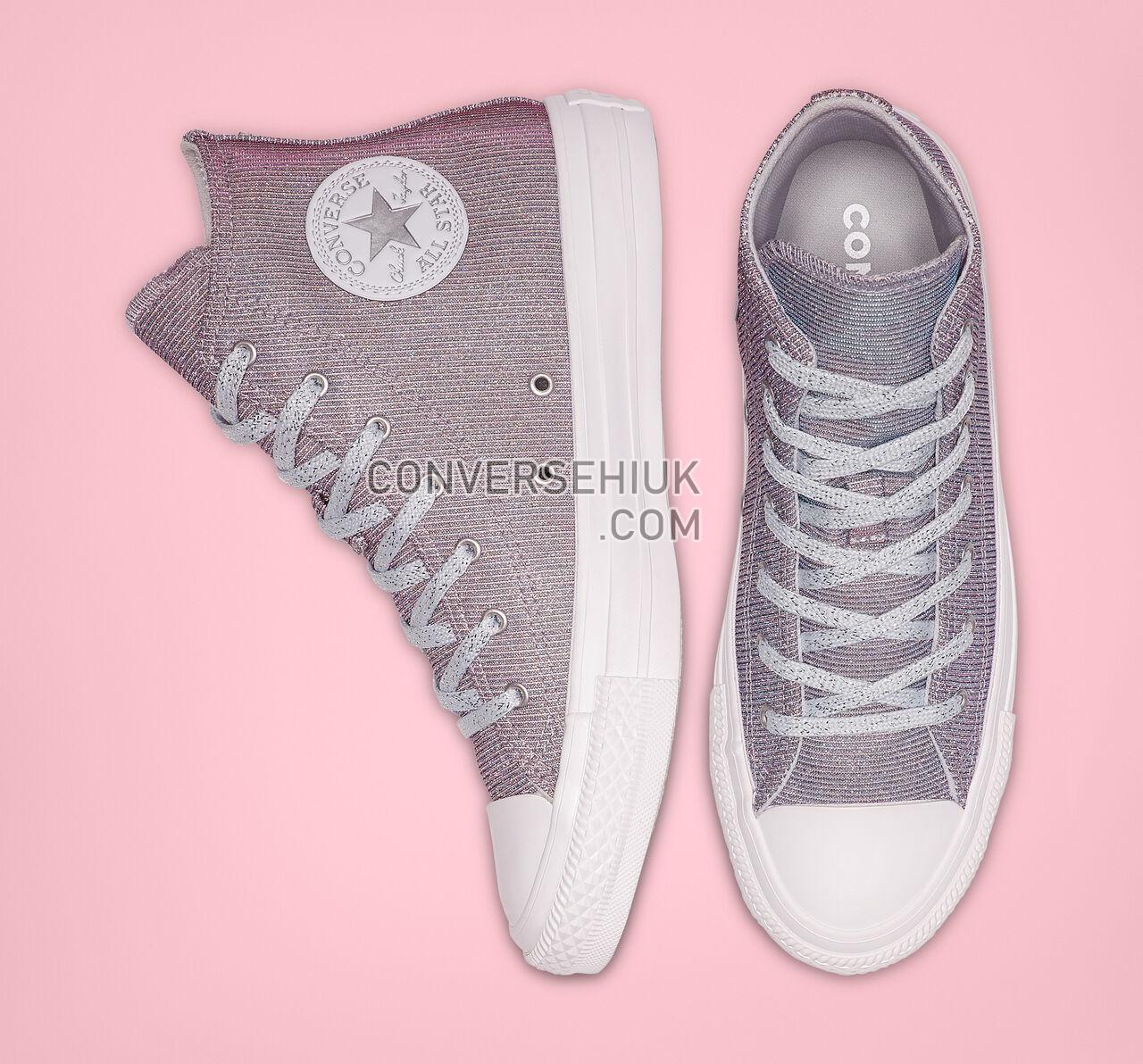 Converse Chuck Taylor All Star Starware High Top Pure Platinum/Blue/Pink 564910C Shoes