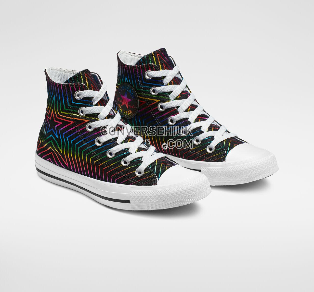 Converse Chuck Taylor All Star Exploding Star High Top Black/White/Black 565395F Shoes