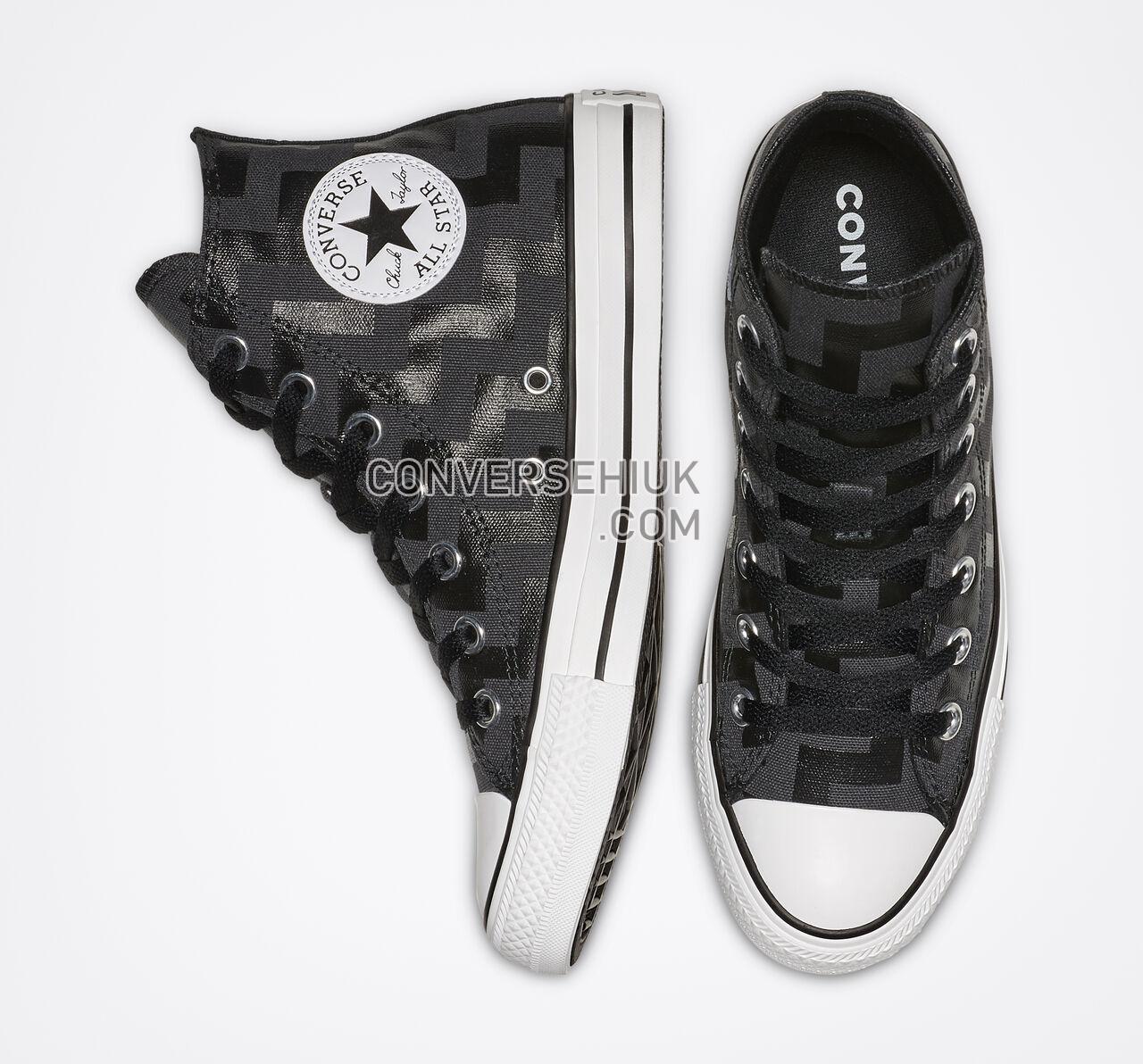 Converse Chuck Taylor All Star Glam Dunk High Top Black/Almost Black/White 565212F Shoes