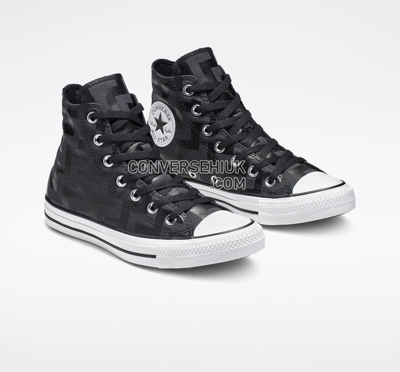 Converse Chuck Taylor All Star Glam Dunk High Top Black/Almost Black/White 565212F Shoes