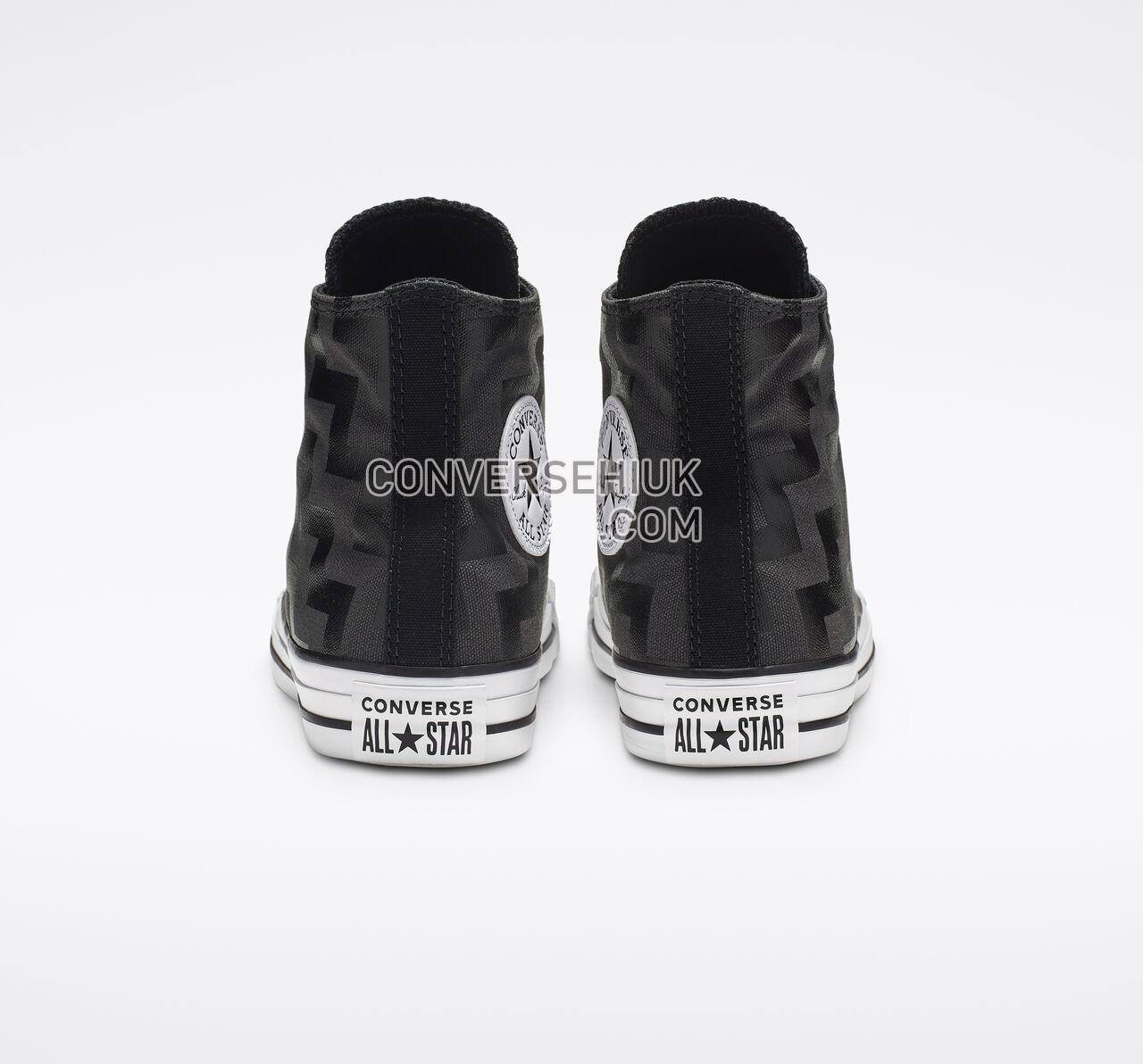 Converse Chuck Taylor All Star Glam Dunk High Top Black/Almost Black/White 565212F Shoes