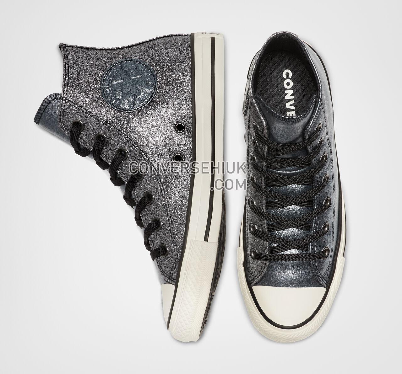 Converse Shiny Metals Chuck Taylor All Star Black/Egret/Black 565823C Shoes