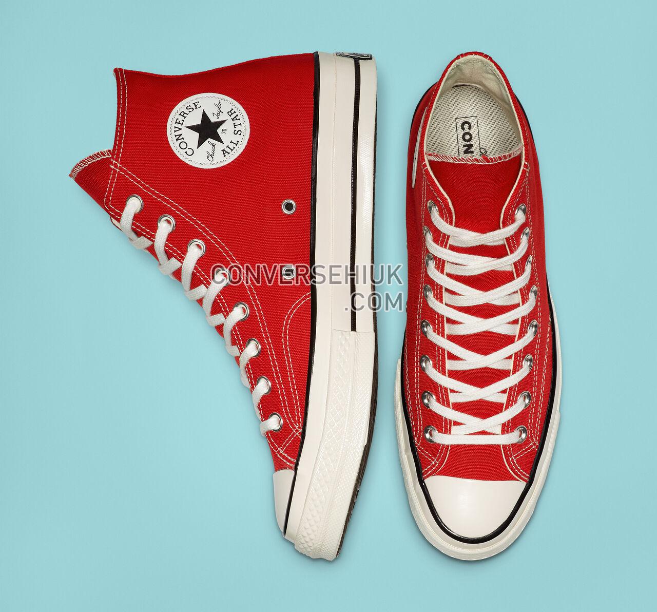 Converse Chuck 70 High Top Enamel Red/Egret/Black 164944C Shoes