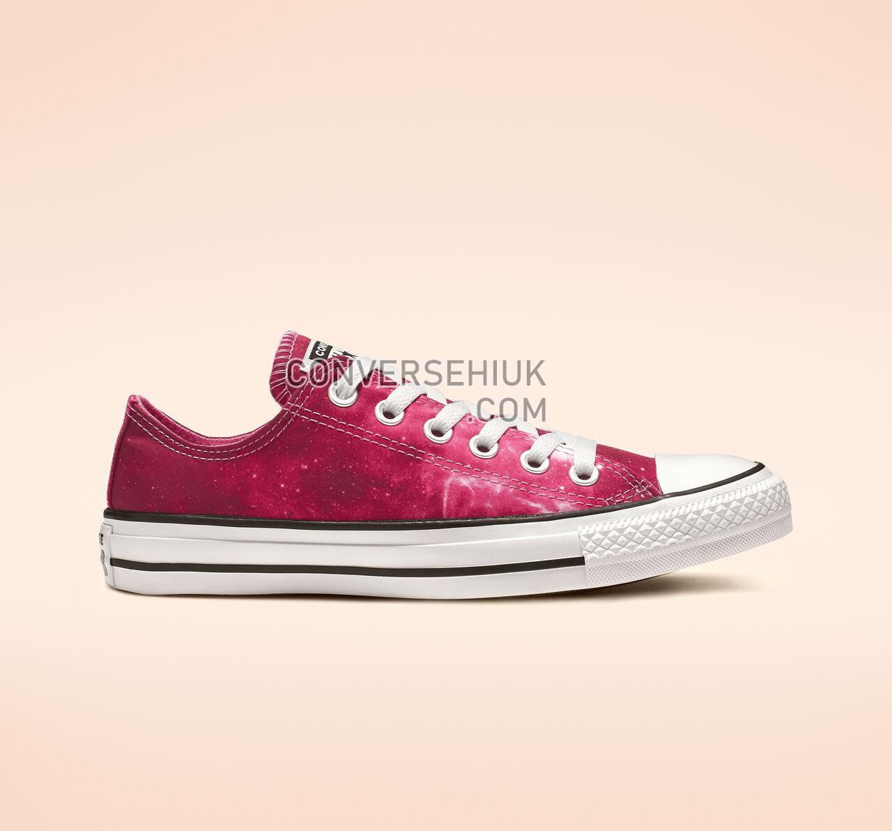 Converse Chuck Taylor All Star Miss Galaxy Low Top Dark Burgundy/Mod Pink/White 565210F Shoes