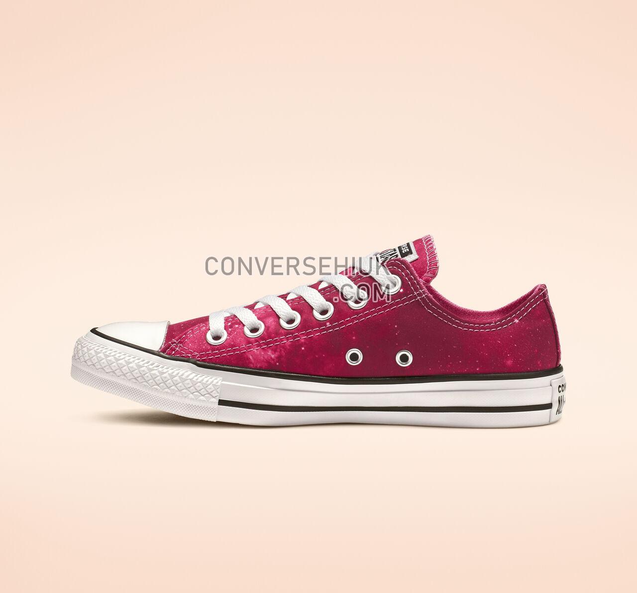 Converse Chuck Taylor All Star Miss Galaxy Low Top Dark Burgundy/Mod Pink/White 565210F Shoes