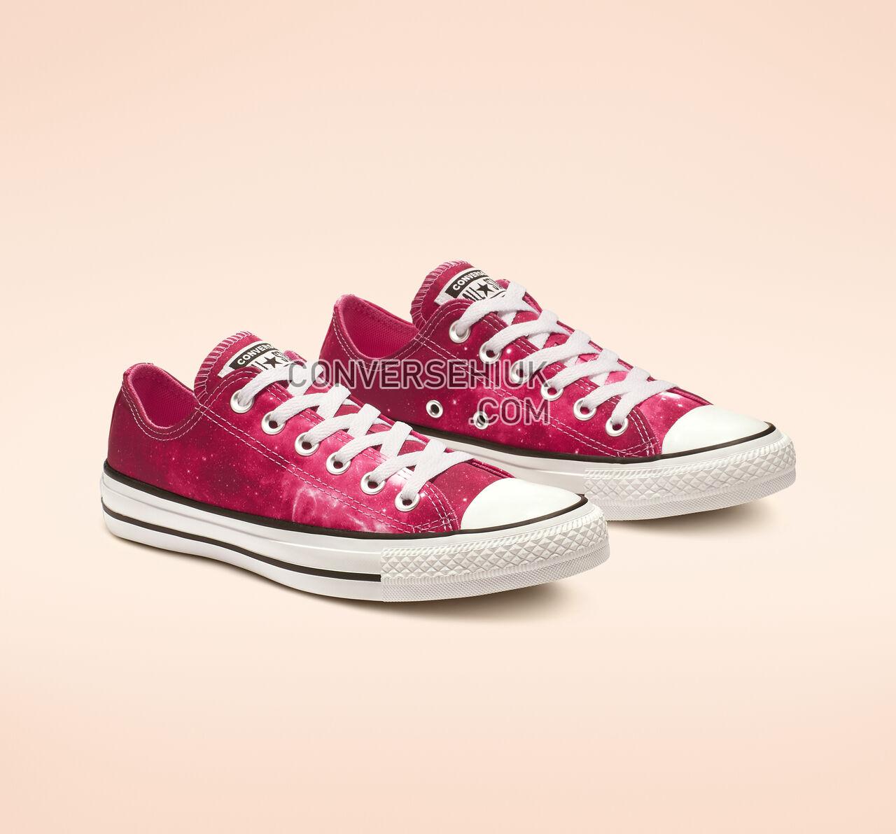 Converse Chuck Taylor All Star Miss Galaxy Low Top Dark Burgundy/Mod Pink/White 565210F Shoes