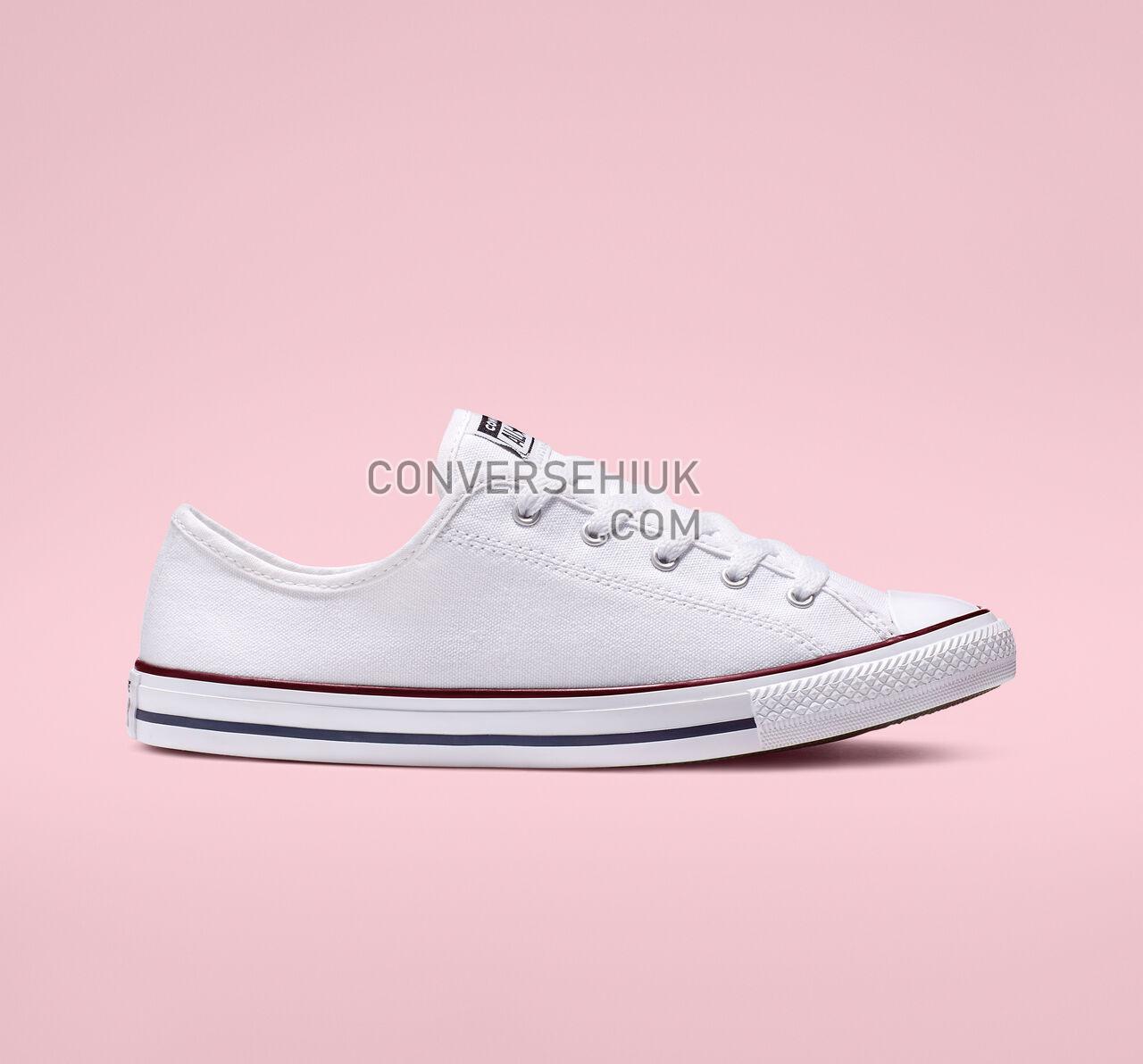 Converse Chuck Taylor All Star Dainty Low Top White/Red/Blue 564981F Shoes