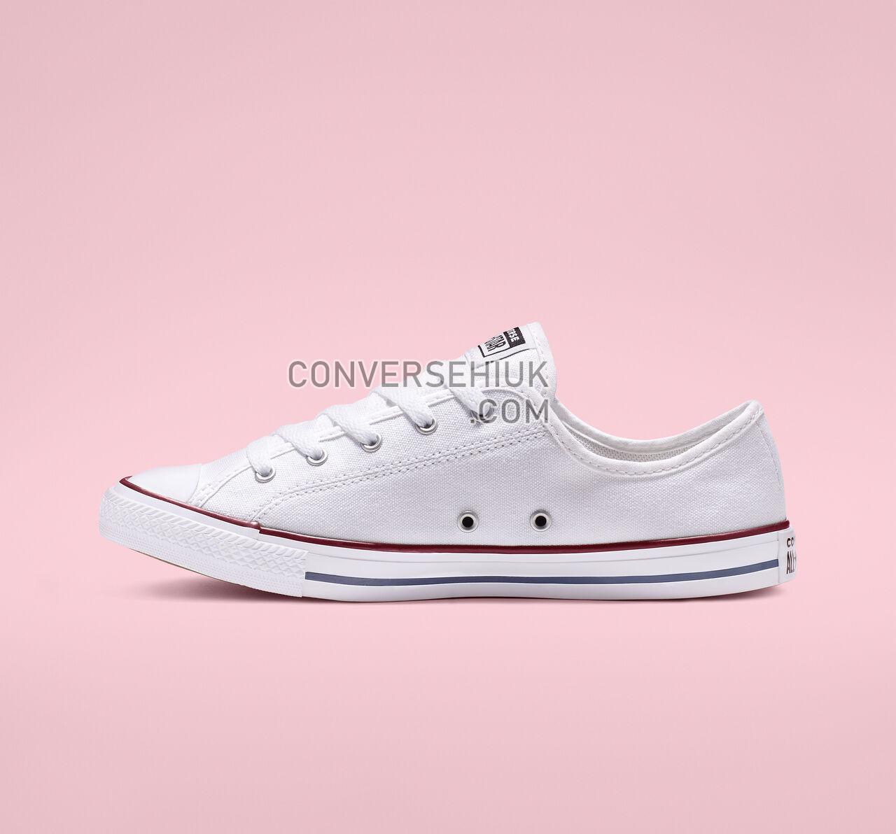 Converse Chuck Taylor All Star Dainty Low Top White/Red/Blue 564981F Shoes