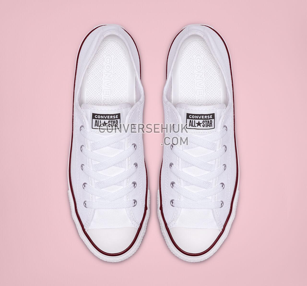 Converse Chuck Taylor All Star Dainty Low Top White/Red/Blue 564981F Shoes