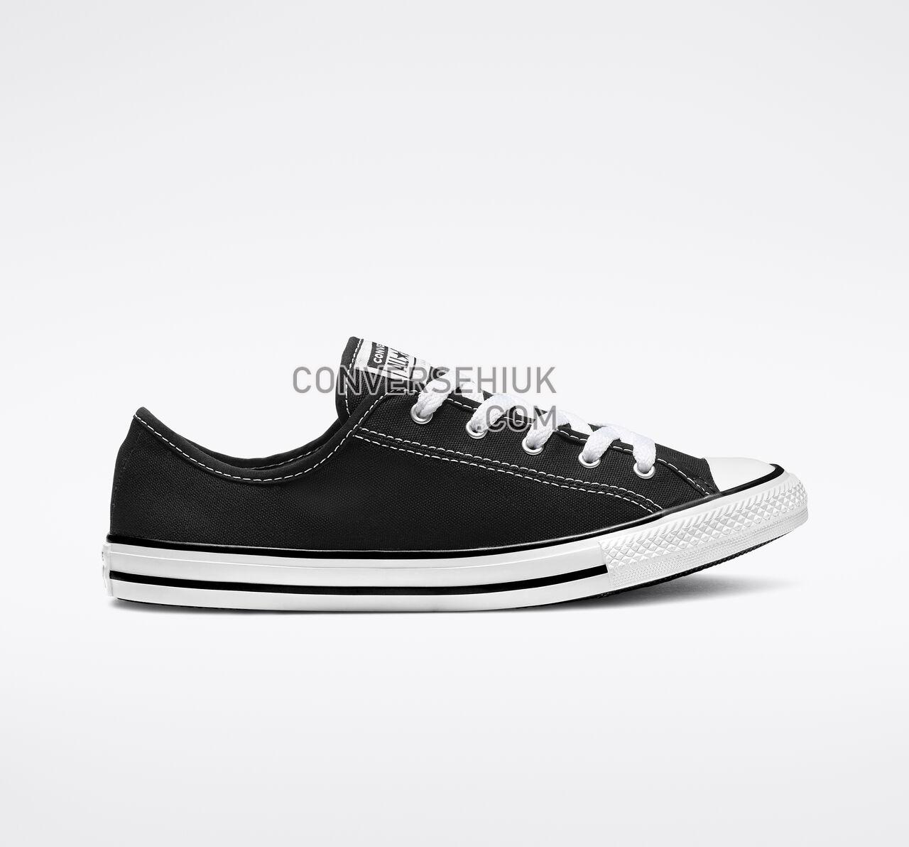 Converse Chuck Taylor All Star Dainty Low Top Black/White/Black 564982F Shoes