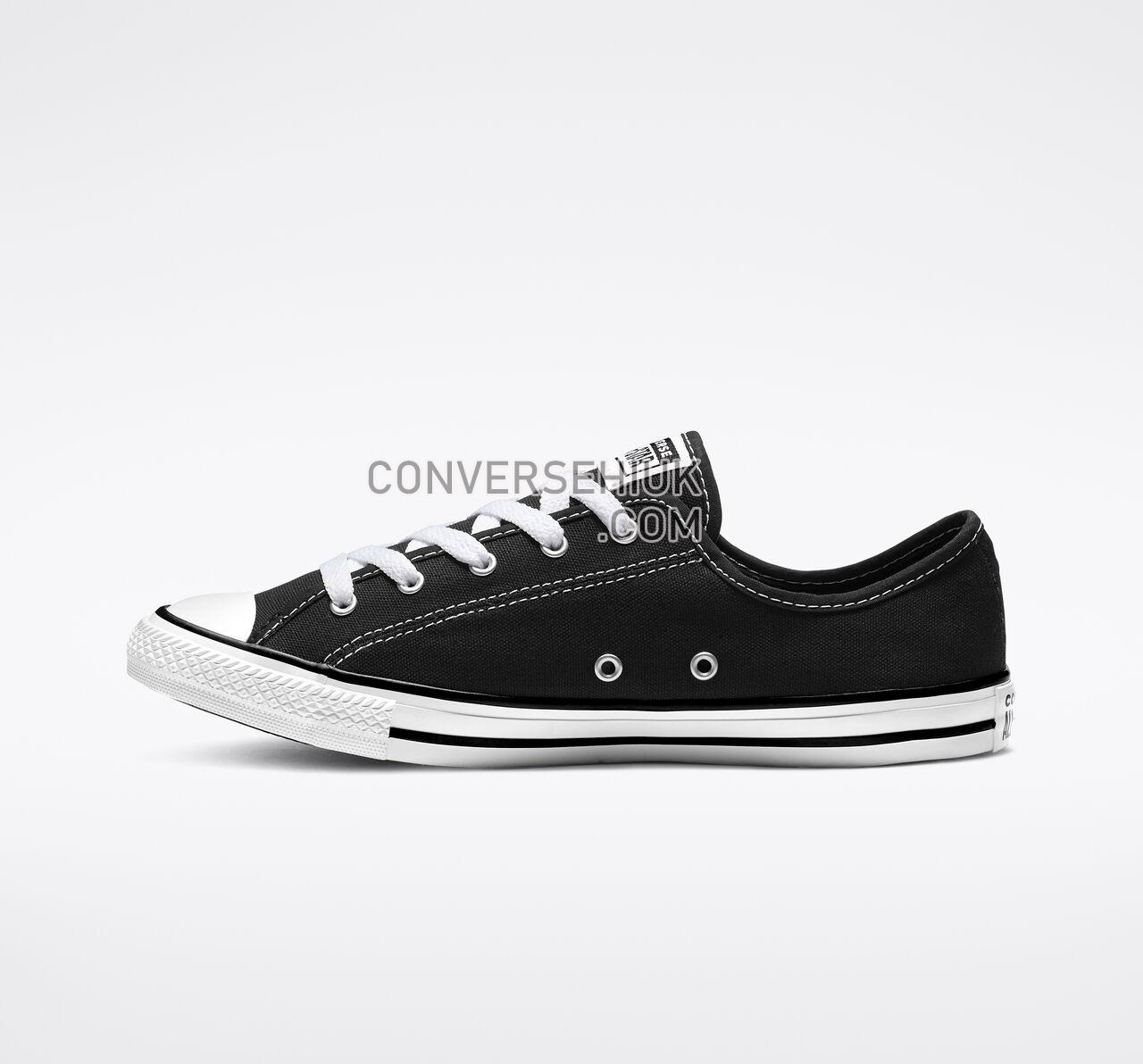 Converse Chuck Taylor All Star Dainty Low Top Black/White/Black 564982F Shoes