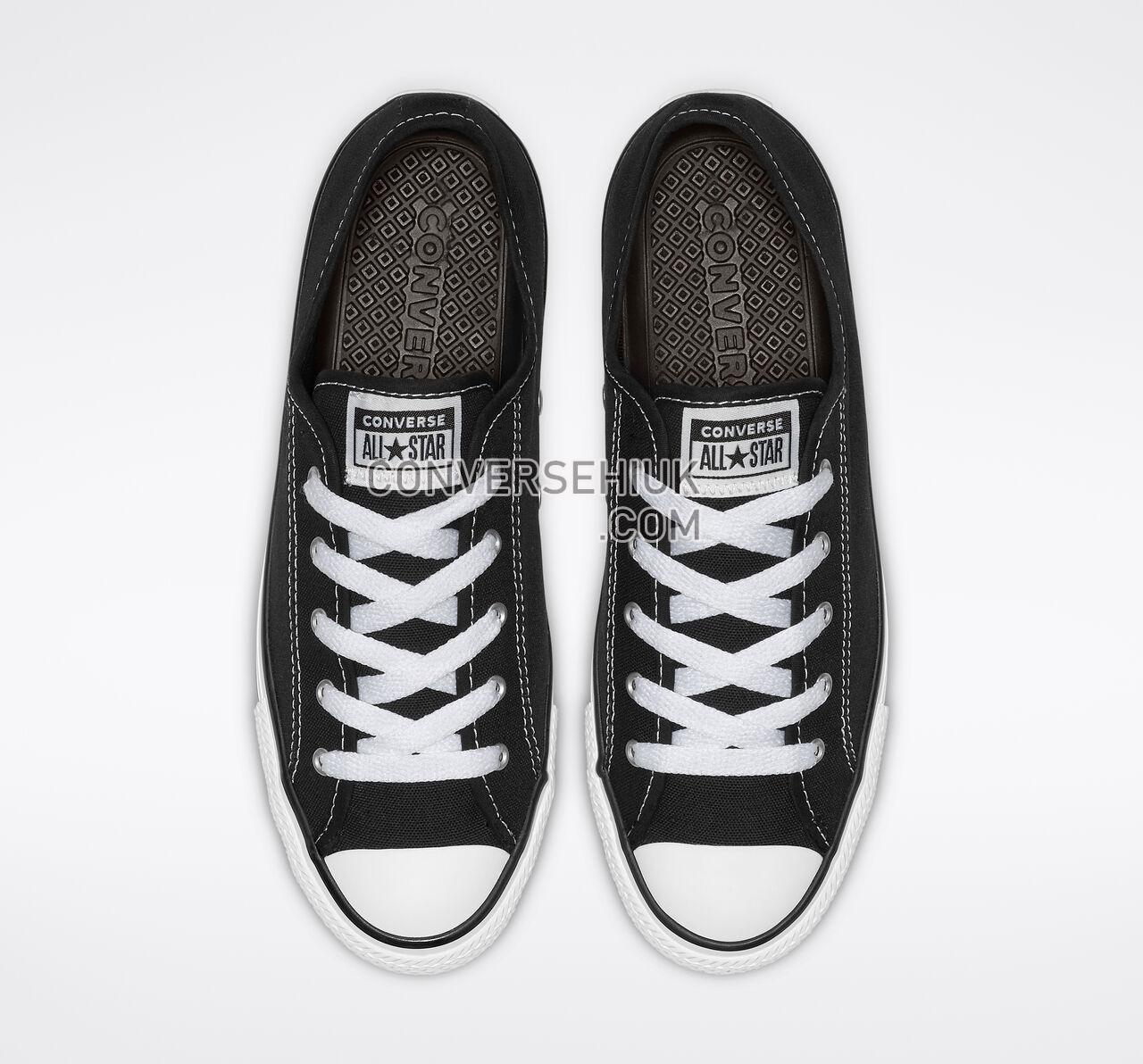 Converse Chuck Taylor All Star Dainty Low Top Black/White/Black 564982F Shoes