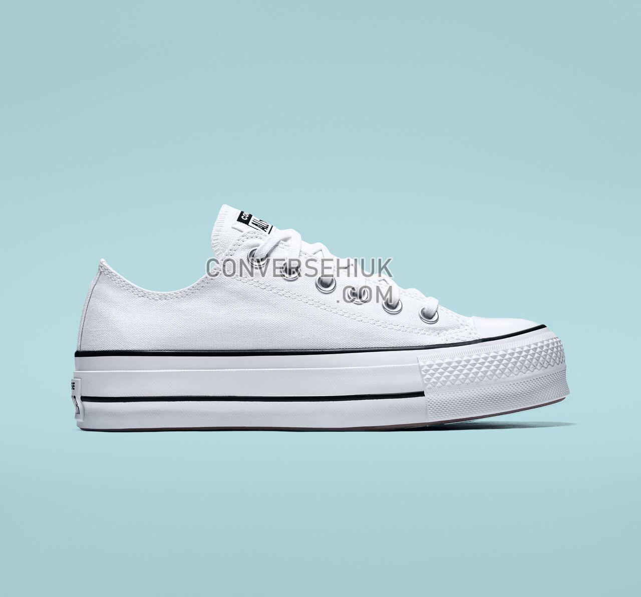 Converse Chuck Taylor All Star Platform Low Top White/Black/White 560251C Shoes