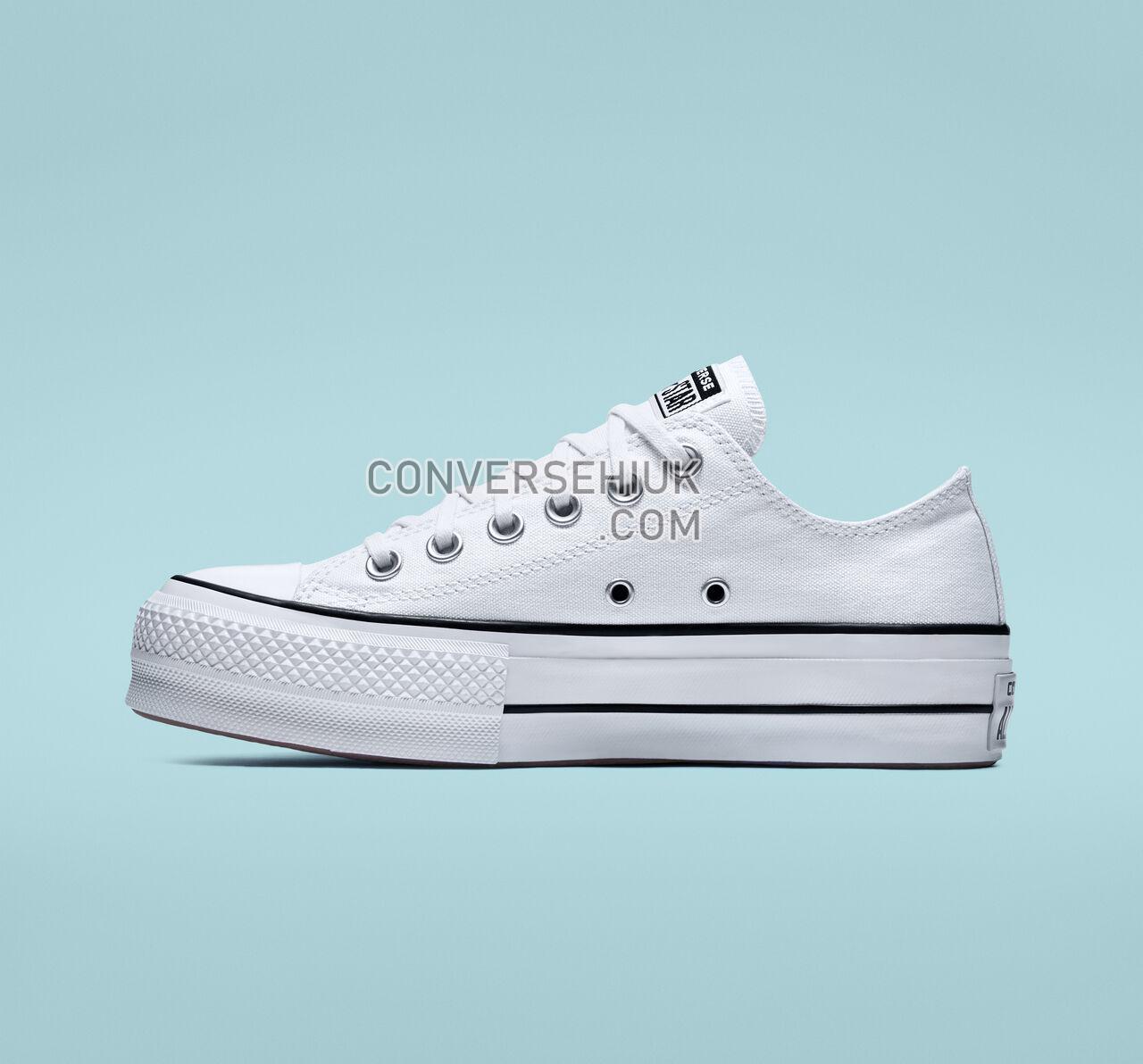 Converse Chuck Taylor All Star Platform Low Top White/Black/White 560251C Shoes