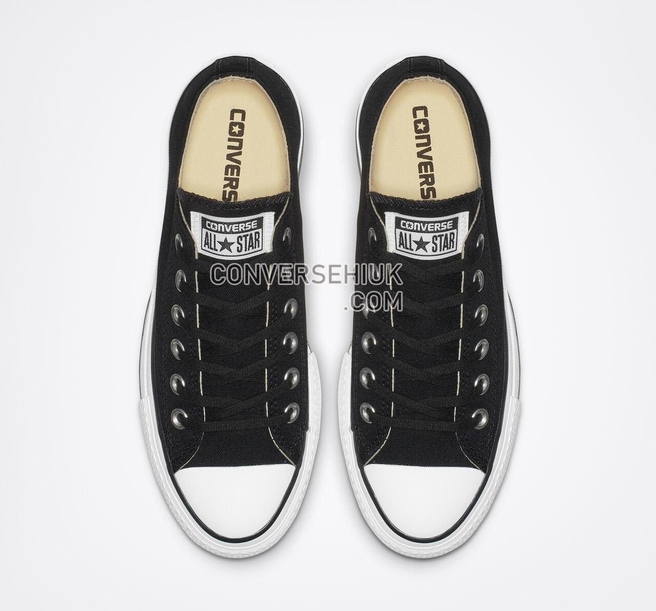 Converse Chuck Taylor All Star Platform Low Top Black/White/White 560250C Shoes