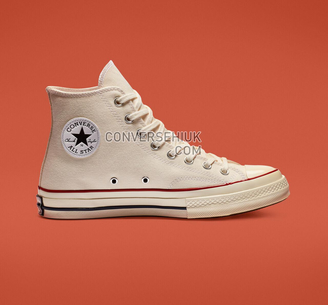 Converse Chuck 70 High Top Parchment/Garnet/Egret 162053C Shoes