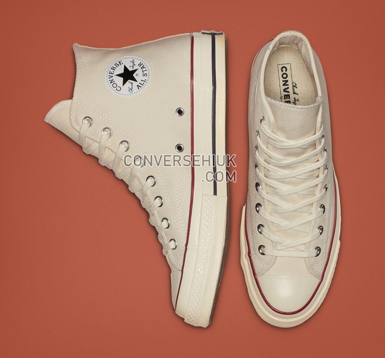 Converse Chuck 70 High Top Parchment/Garnet/Egret 162053C Shoes