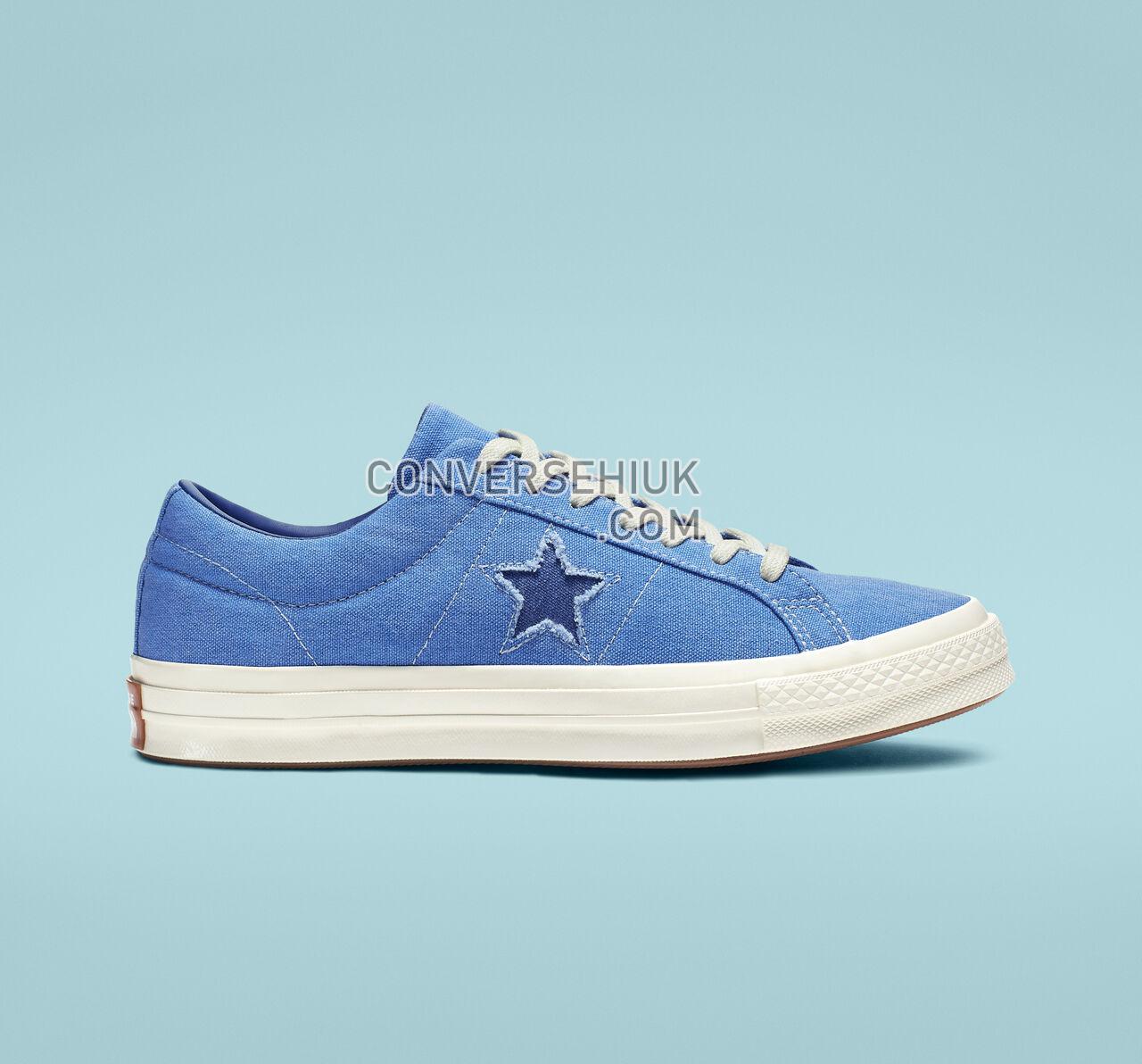 Converse One Star Sunbaked Totally Blue/Navy/Egret 164359C Shoes