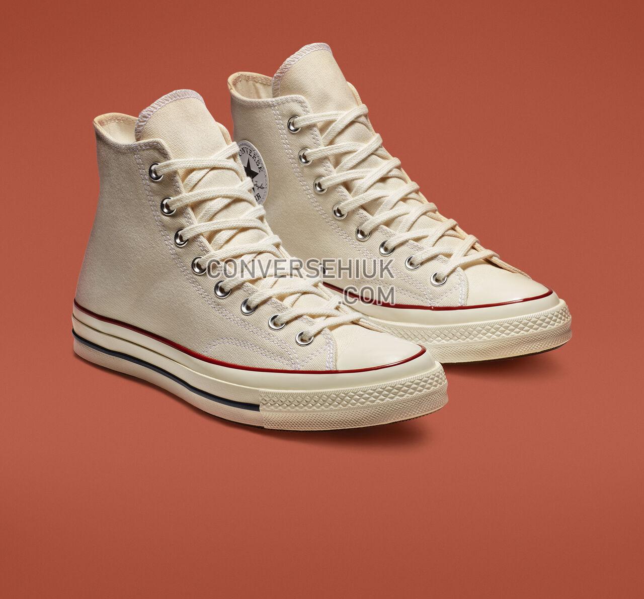 Converse Chuck 70 High Top Parchment/Garnet/Egret 162053C Shoes