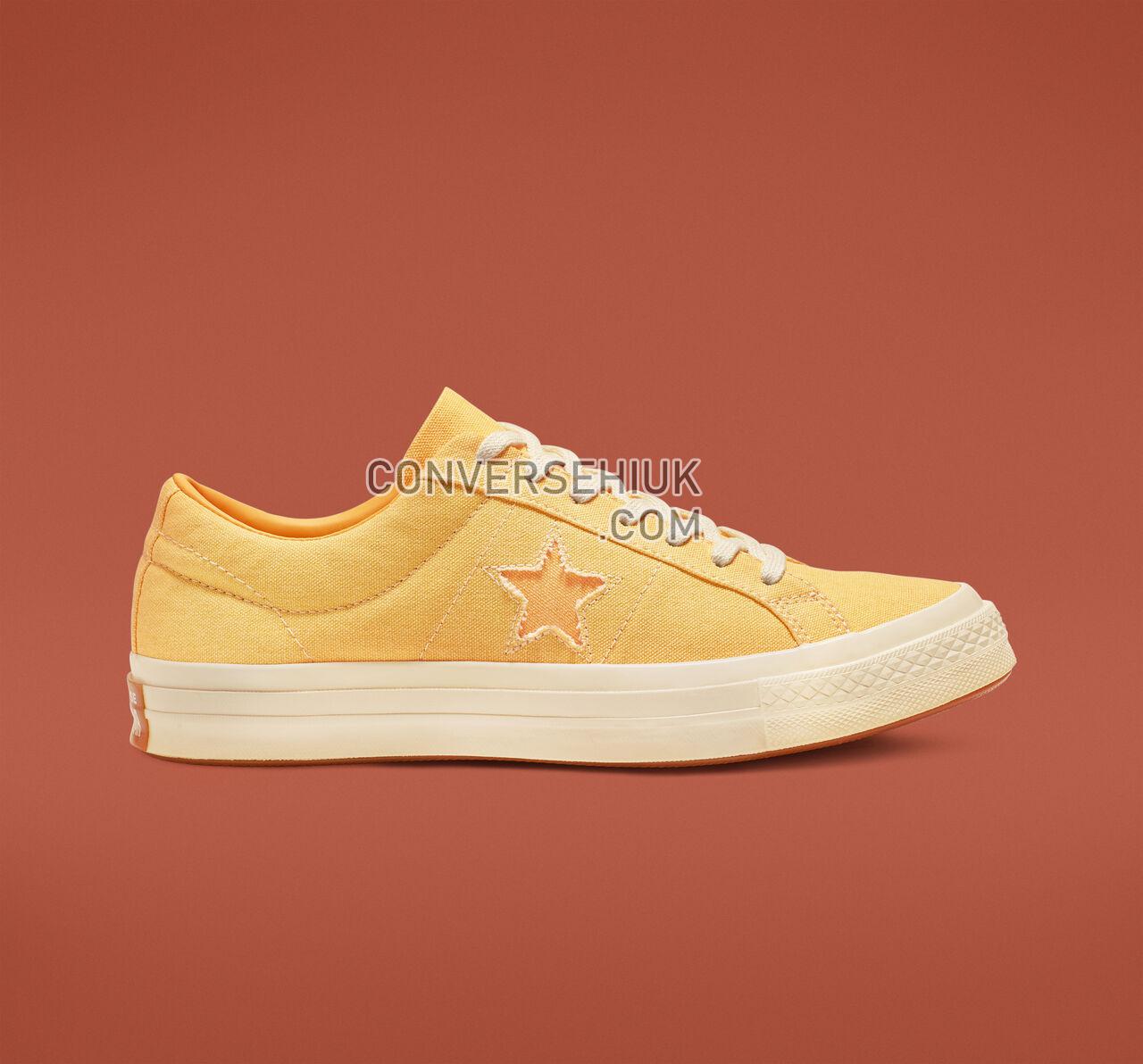 Converse One Star Sunbaked Butter Yellow/Melon Baller 164358C Shoes