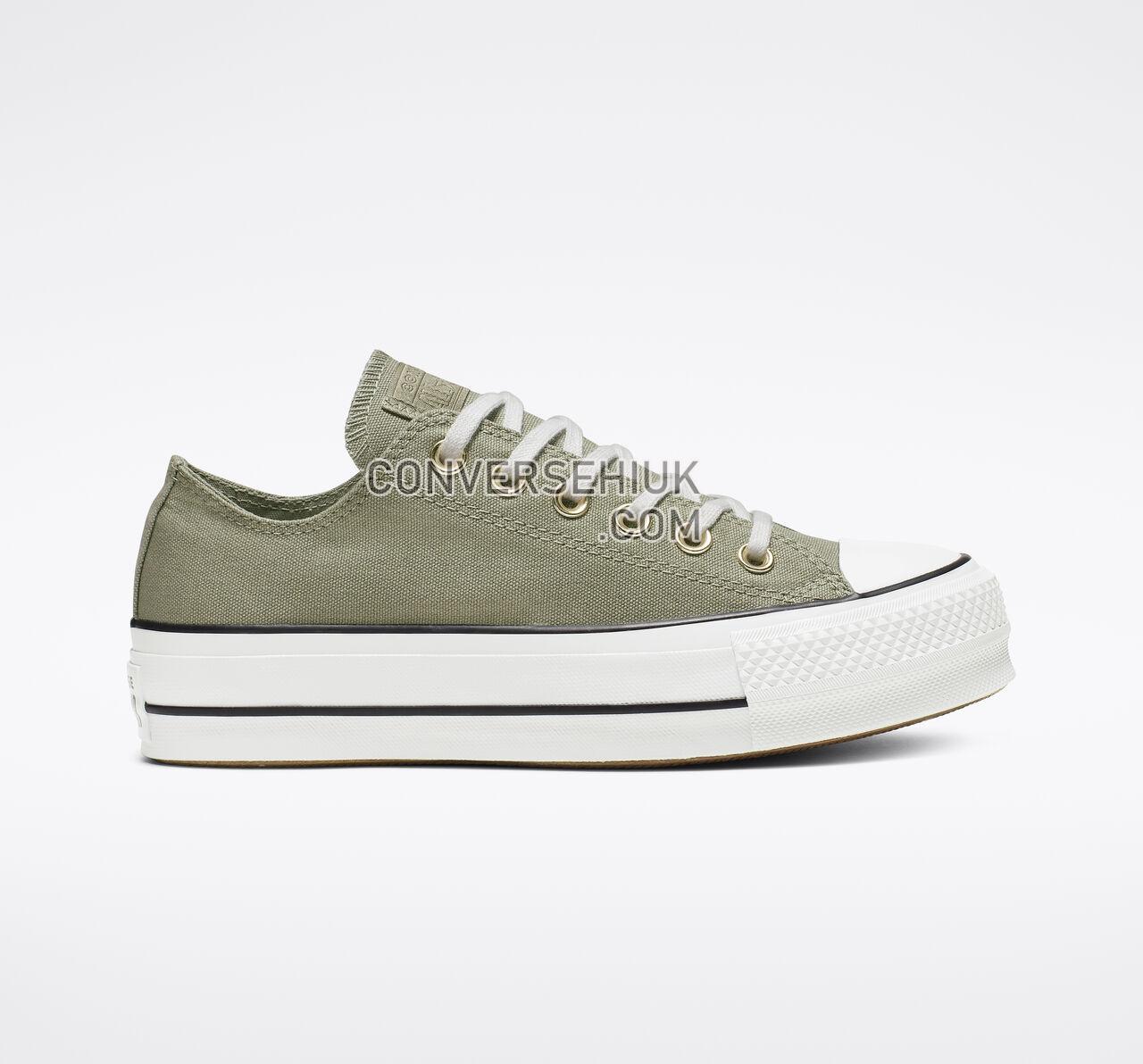 Converse Chuck Taylor All Star Platform Low Top Jade Stone/White/Black 564998C Shoes