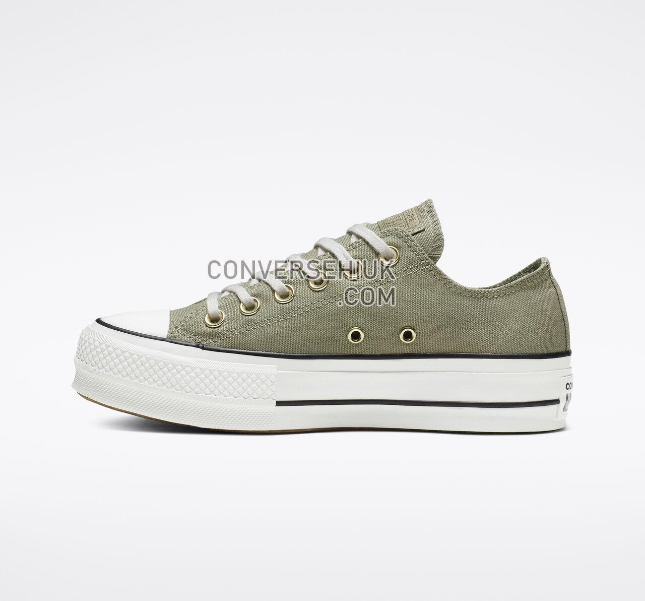 Converse Chuck Taylor All Star Platform Low Top Jade Stone/White/Black 564998C Shoes