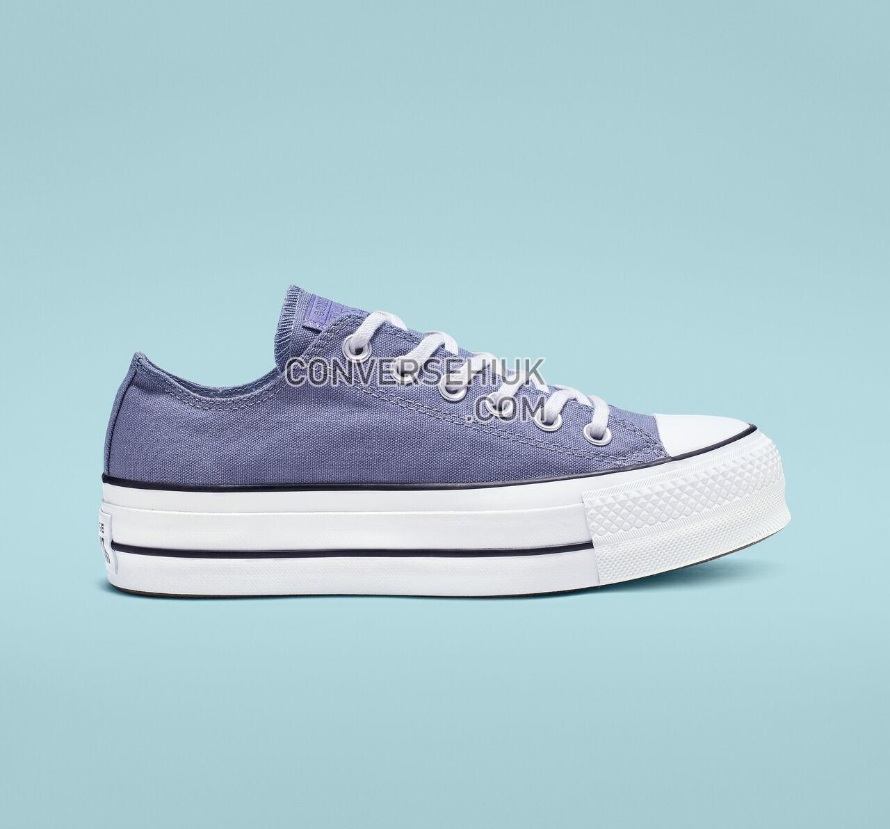 Converse Chuck Taylor All Star Platform Low Top Stellar Indigo/White/Black 564997C Shoes