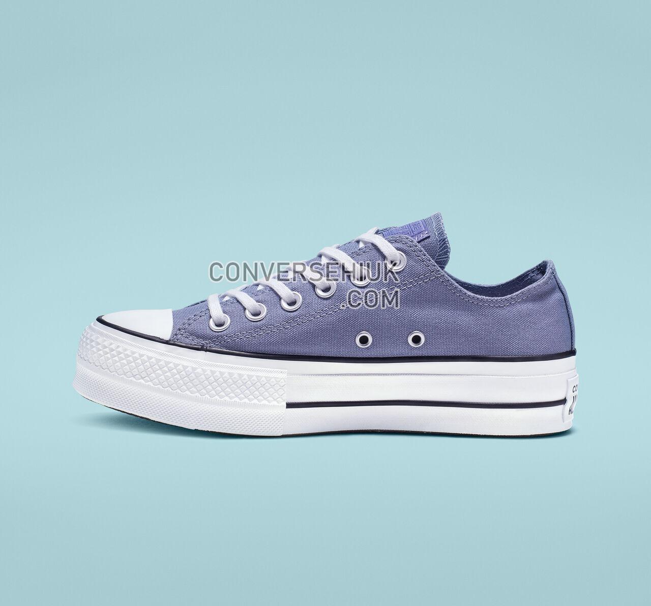 Converse Chuck Taylor All Star Platform Low Top Stellar Indigo/White/Black 564997C Shoes