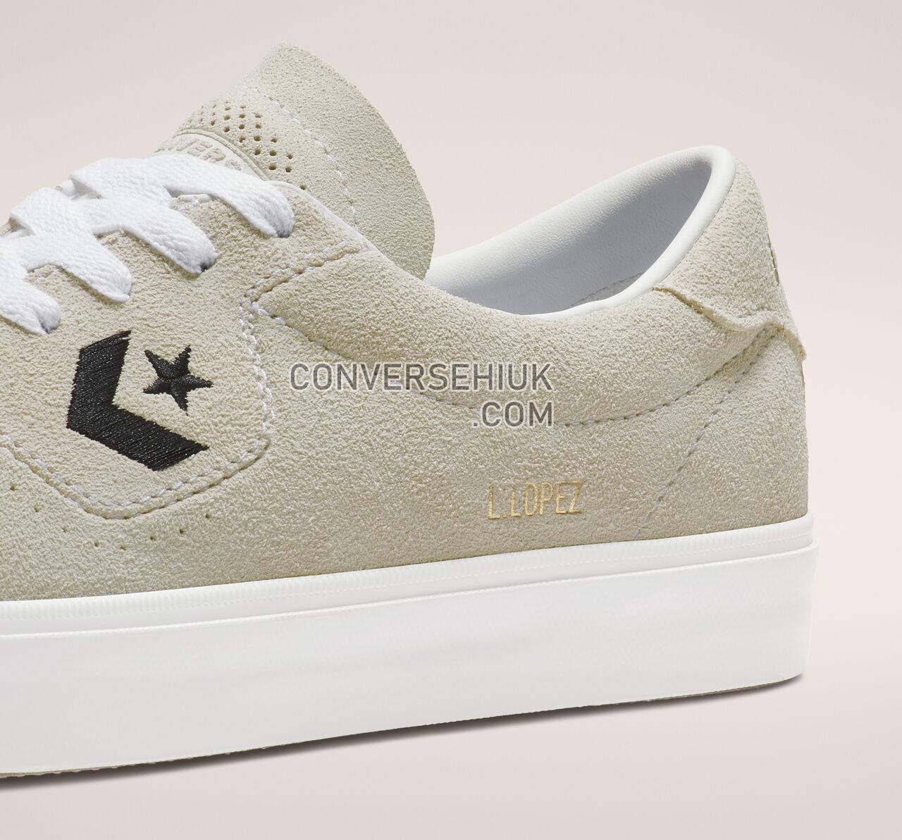 Converse Louie Lopez Pro Low Top White/White/Black 163262C Shoes