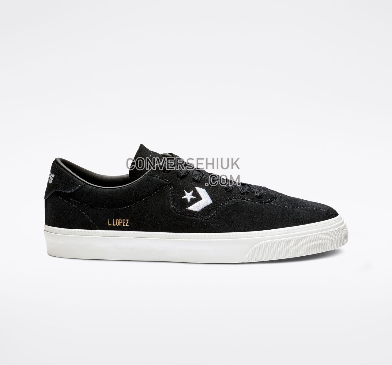 Converse Louie Lopez Pro Low Top Black/Black/White 163261C Shoes