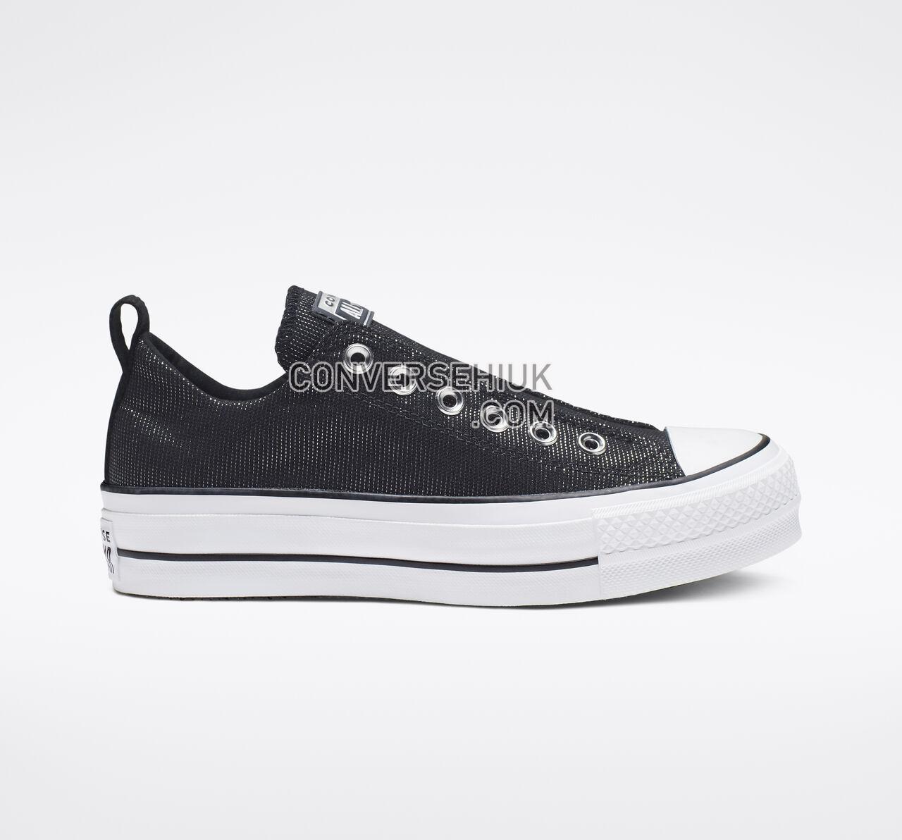 Converse Chuck Taylor All Star Final Frontier Platform Slip Black/White/Black 565240C Shoes