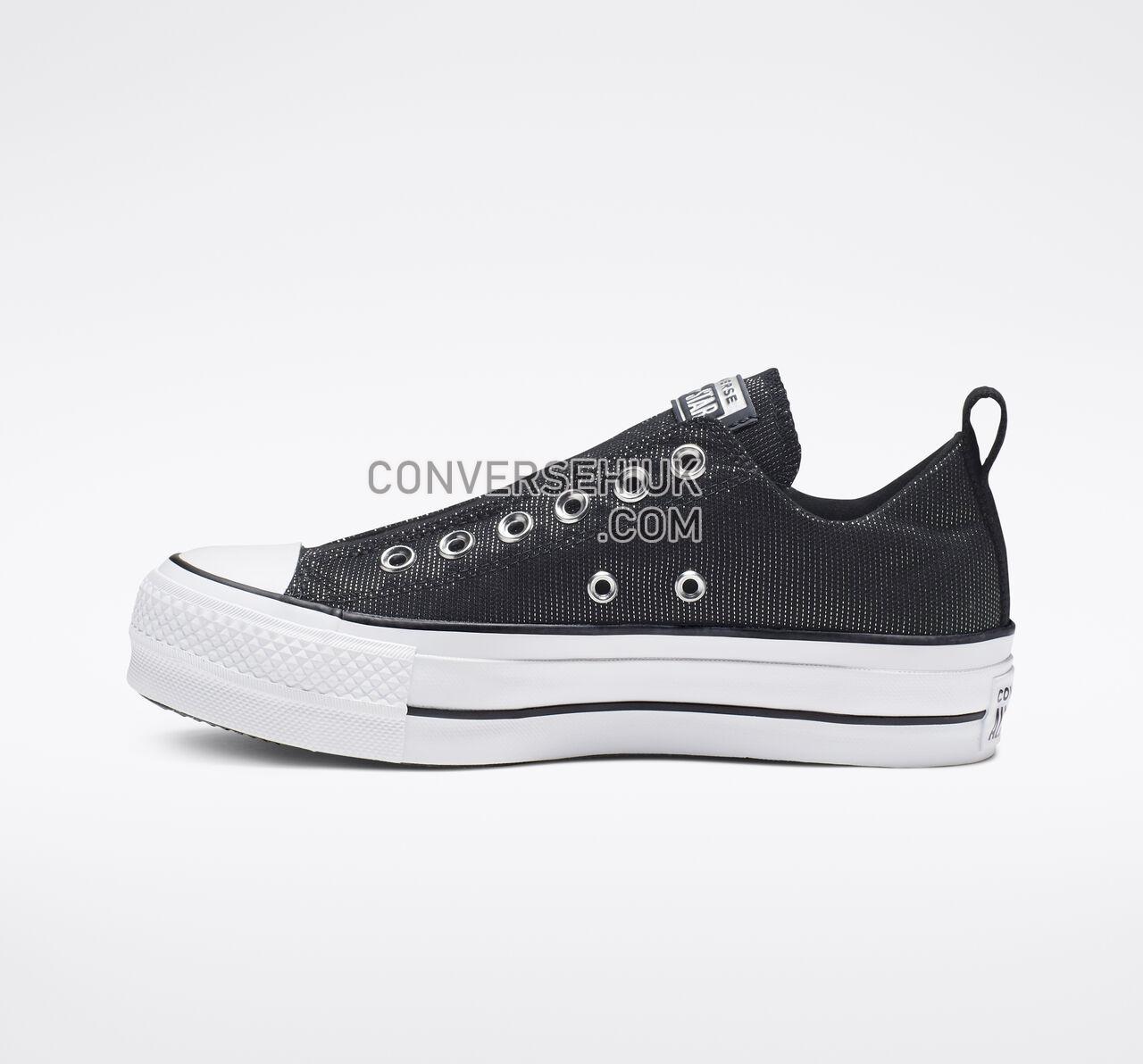 Converse Chuck Taylor All Star Final Frontier Platform Slip Black/White/Black 565240C Shoes