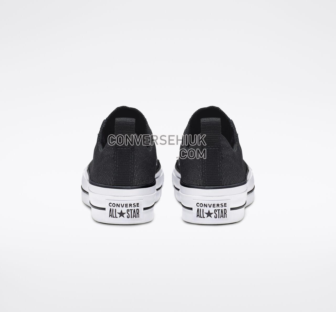 Converse Chuck Taylor All Star Final Frontier Platform Slip Black/White/Black 565240C Shoes