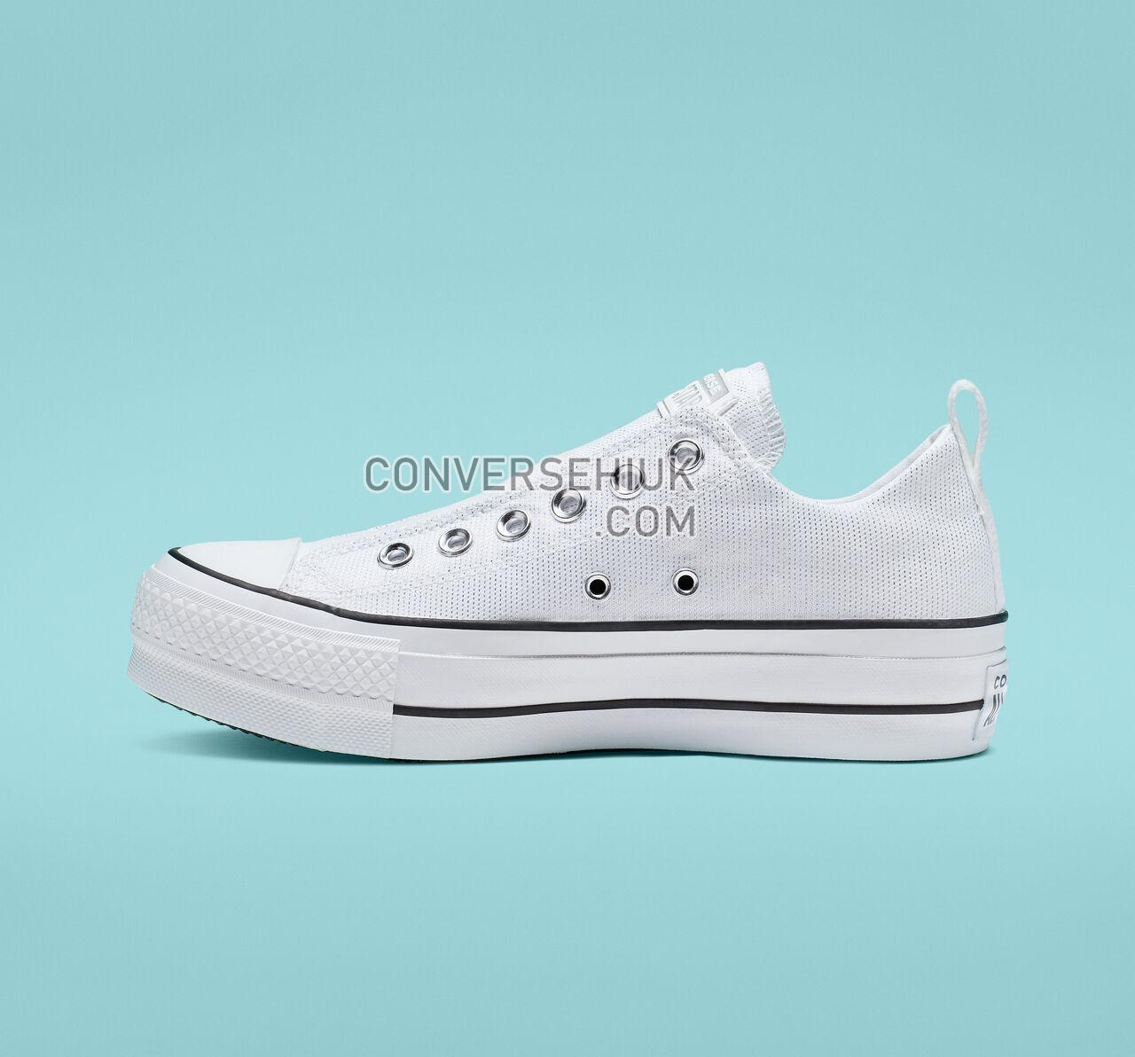 Converse Chuck Taylor All Star Final Frontier Platform Slip White/White/Black 565241C Shoes