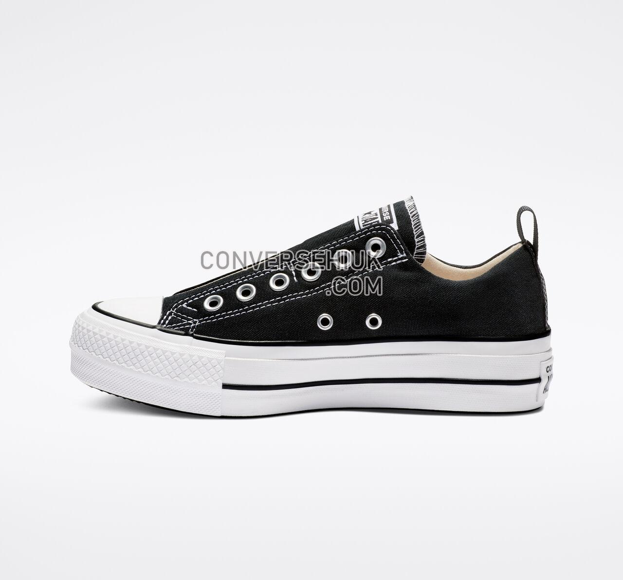 Converse Chuck Taylor All Star Platform Slip Black/White/Black 563456F Shoes