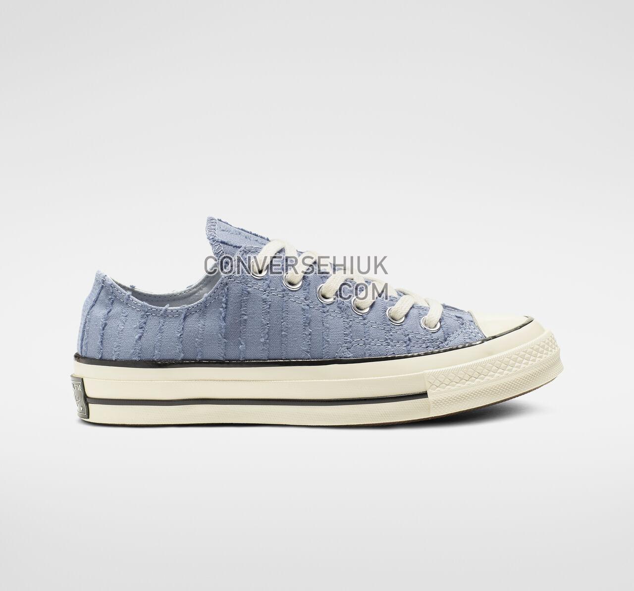 Converse Chuck 70 Fray Me Crazy Low Top Indigo Fog/Pure Platinum/Egret 564128C Shoes