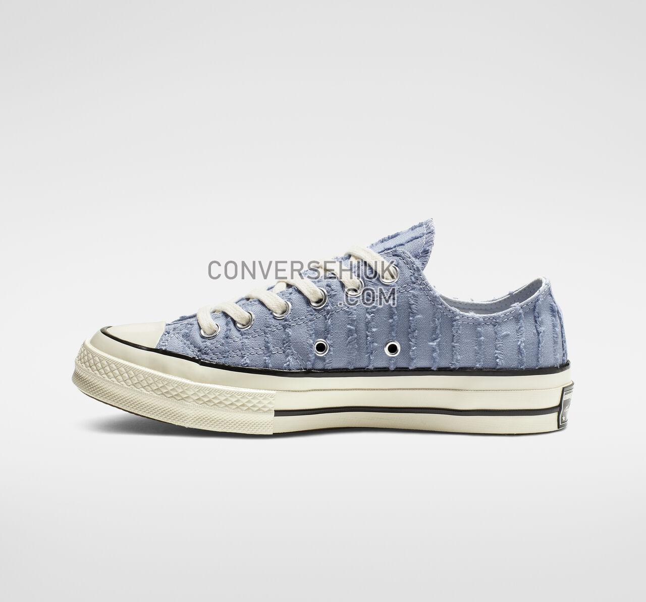 Converse Chuck 70 Fray Me Crazy Low Top Indigo Fog/Pure Platinum/Egret 564128C Shoes