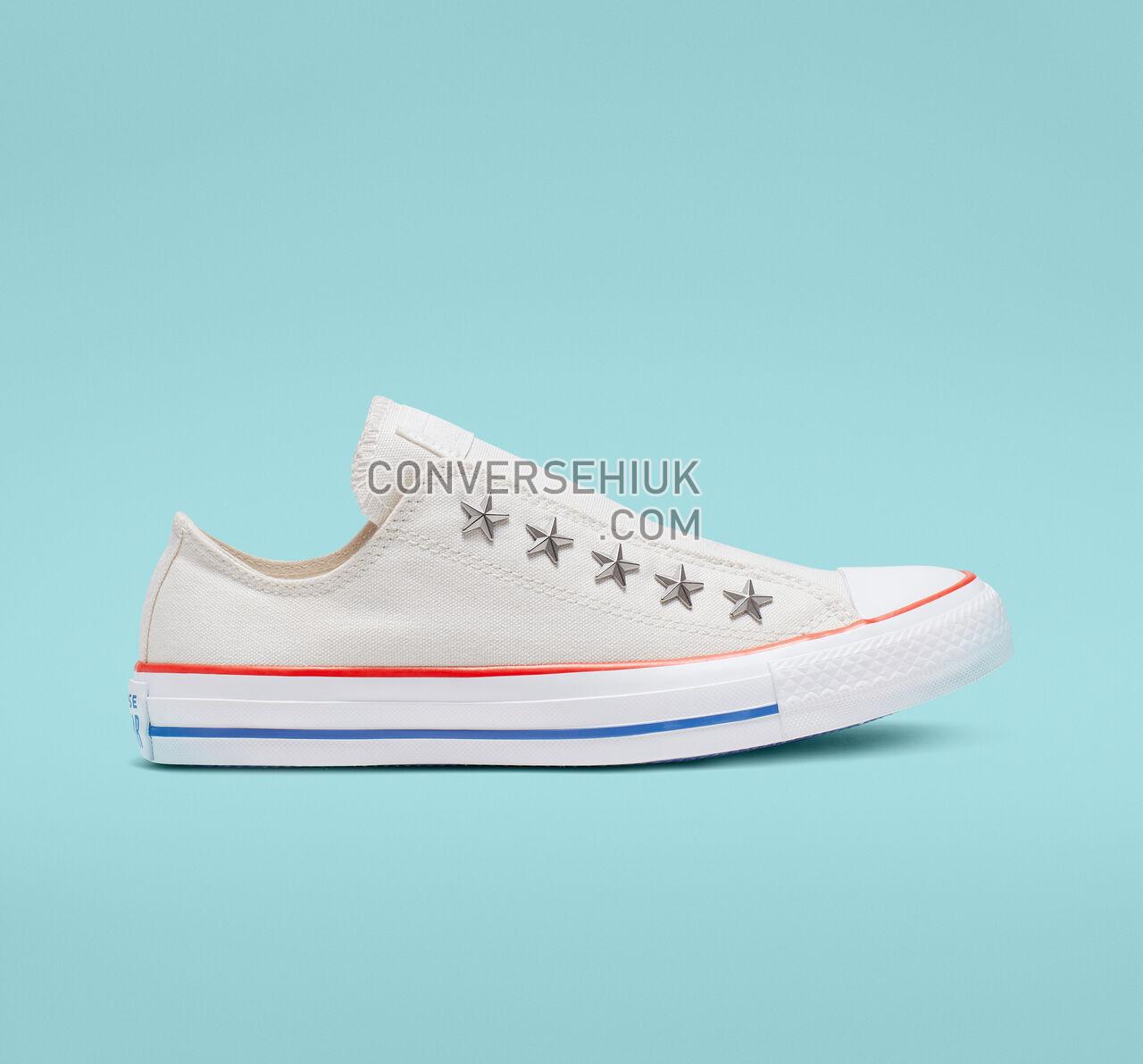 Converse Chuck Taylor All Star Starware Slip Vintage White/Habanero Red 564971C Shoes