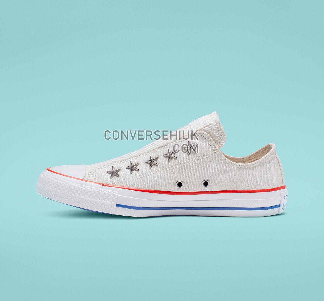 Converse Chuck Taylor All Star Starware Slip Vintage White/Habanero Red 564971C Shoes