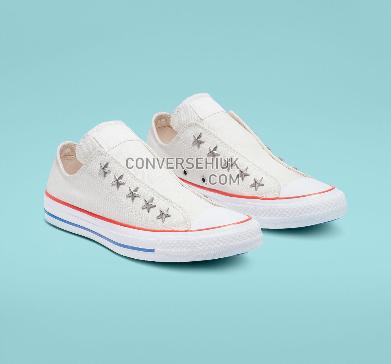 Converse Chuck Taylor All Star Starware Slip Vintage White/Habanero Red 564971C Shoes