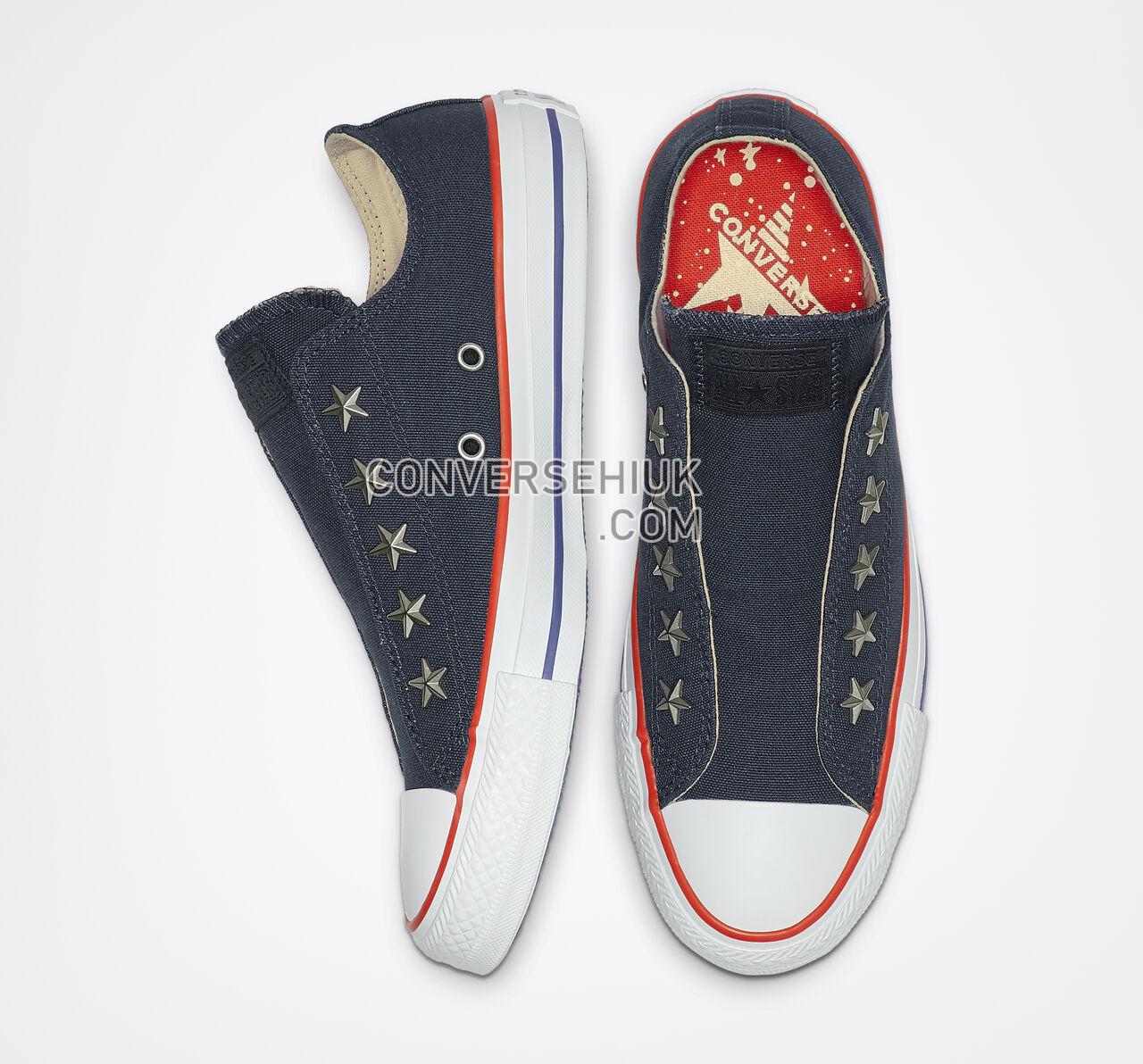 Converse Chuck Taylor All Star Starware Slip Obsidian/Habanero Red 564972C Shoes