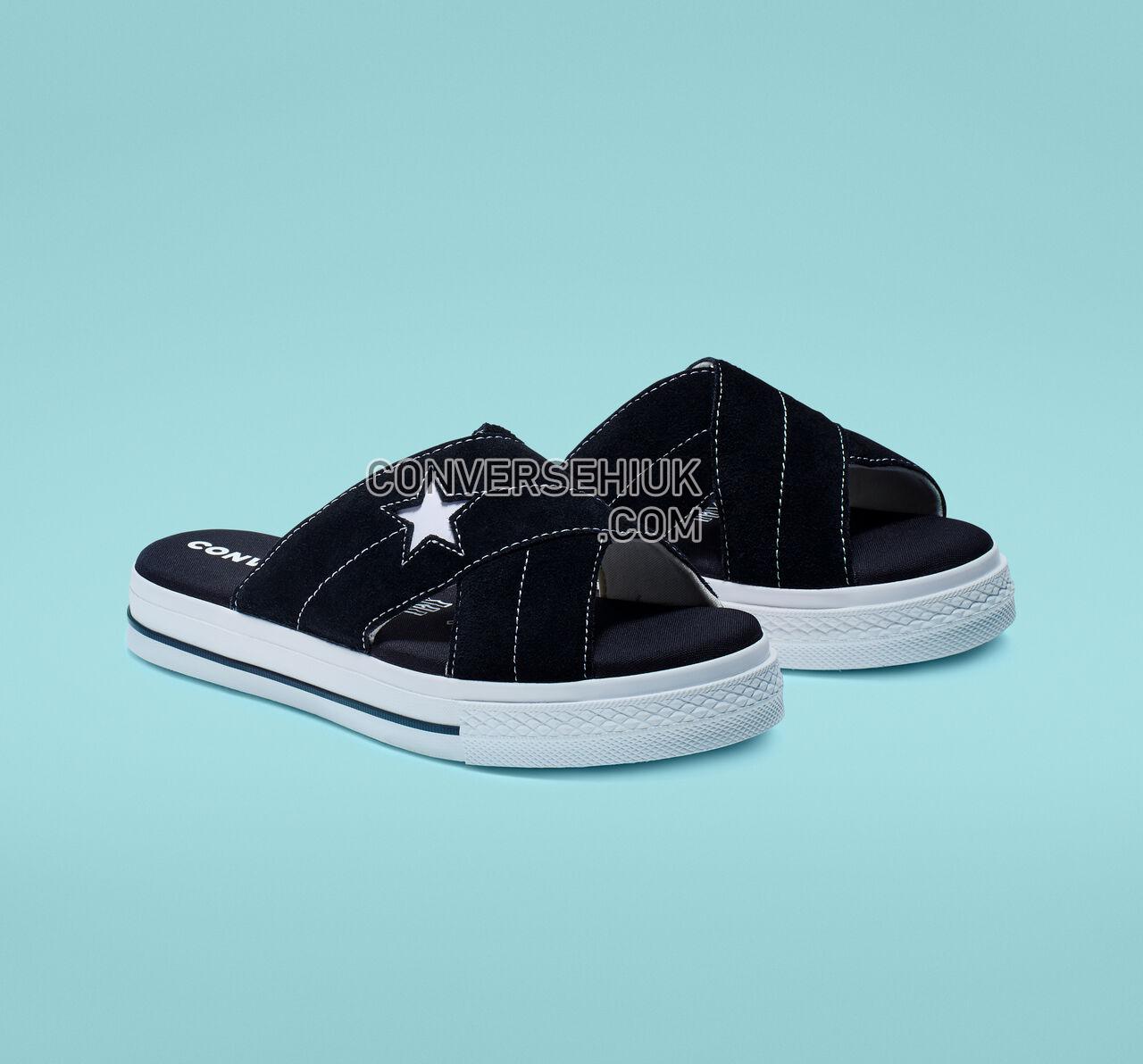 Converse One Star Sandalism Black/Egret/White 564143C Shoes