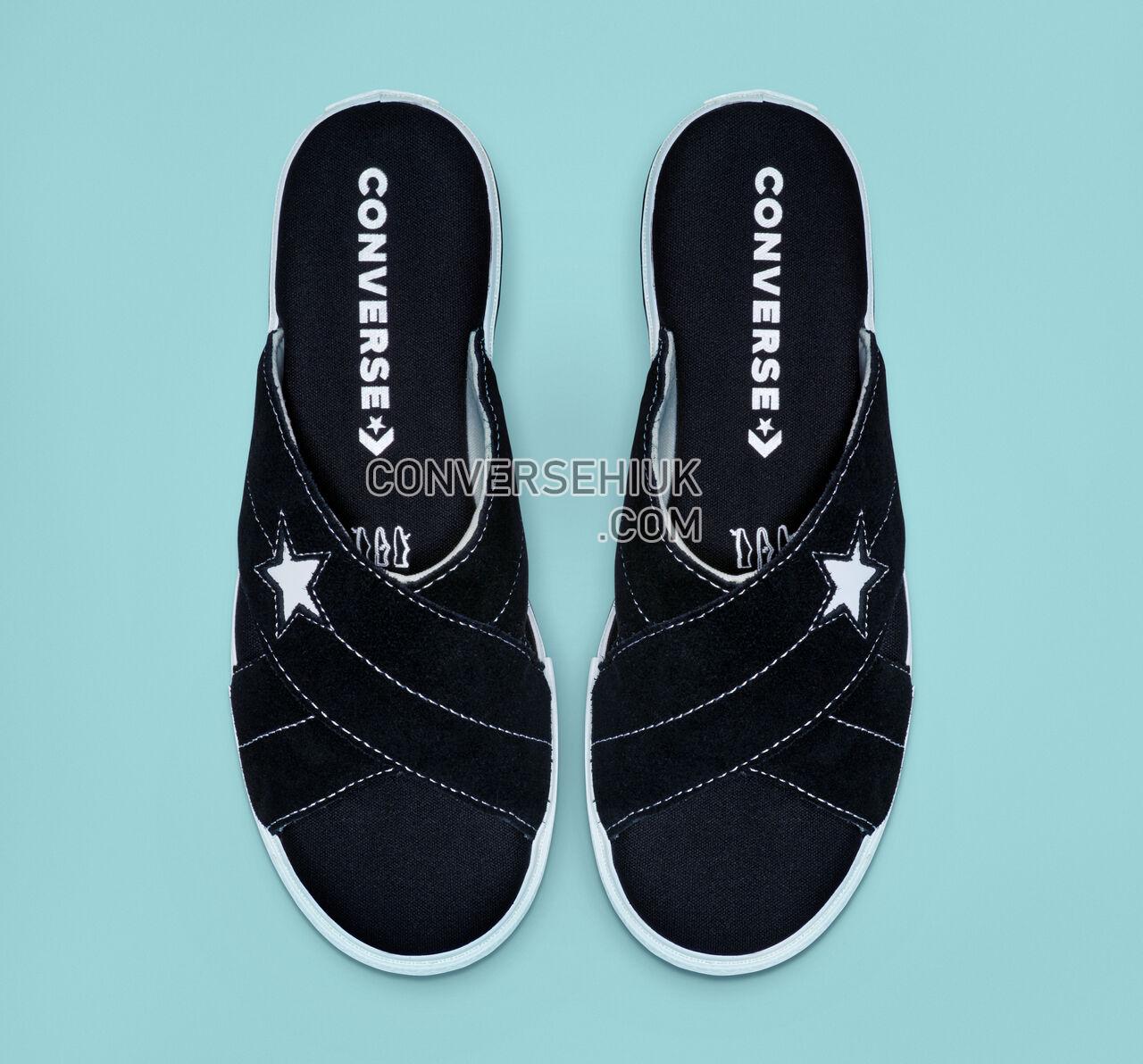 Converse One Star Sandalism Black/Egret/White 564143C Shoes