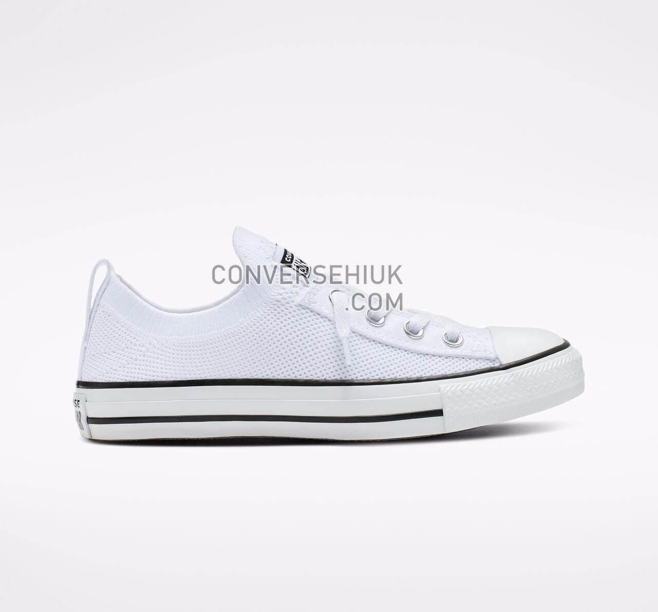 Converse Chuck Taylor All Star Shoreline Knit Slip White/Black/White 565490F Shoes