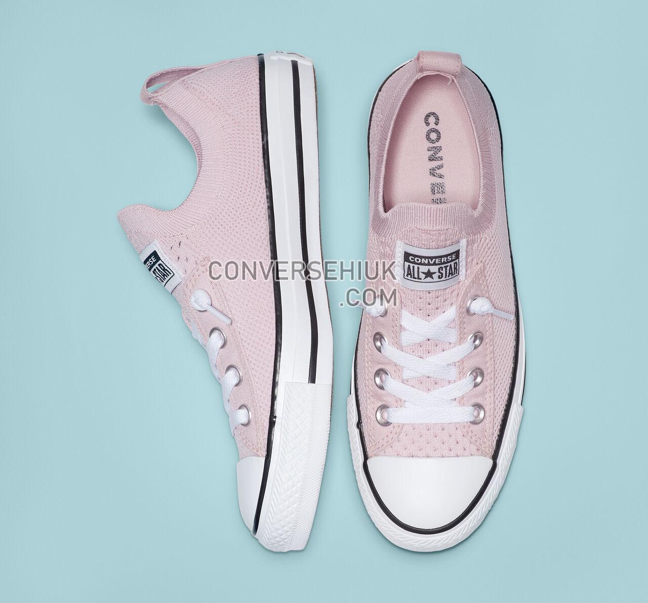 Converse Chuck Taylor All Star Shoreline Knit Slip Barely Rose/White/Black 565487F Shoes