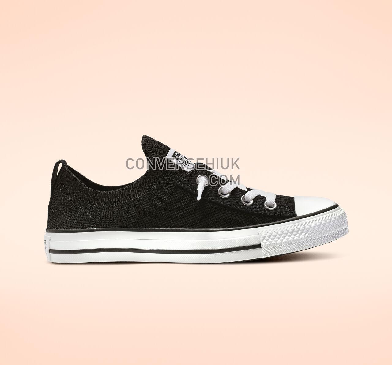 Converse Chuck Taylor All Star Shoreline Knit Slip Black/White/Black 565489F Shoes